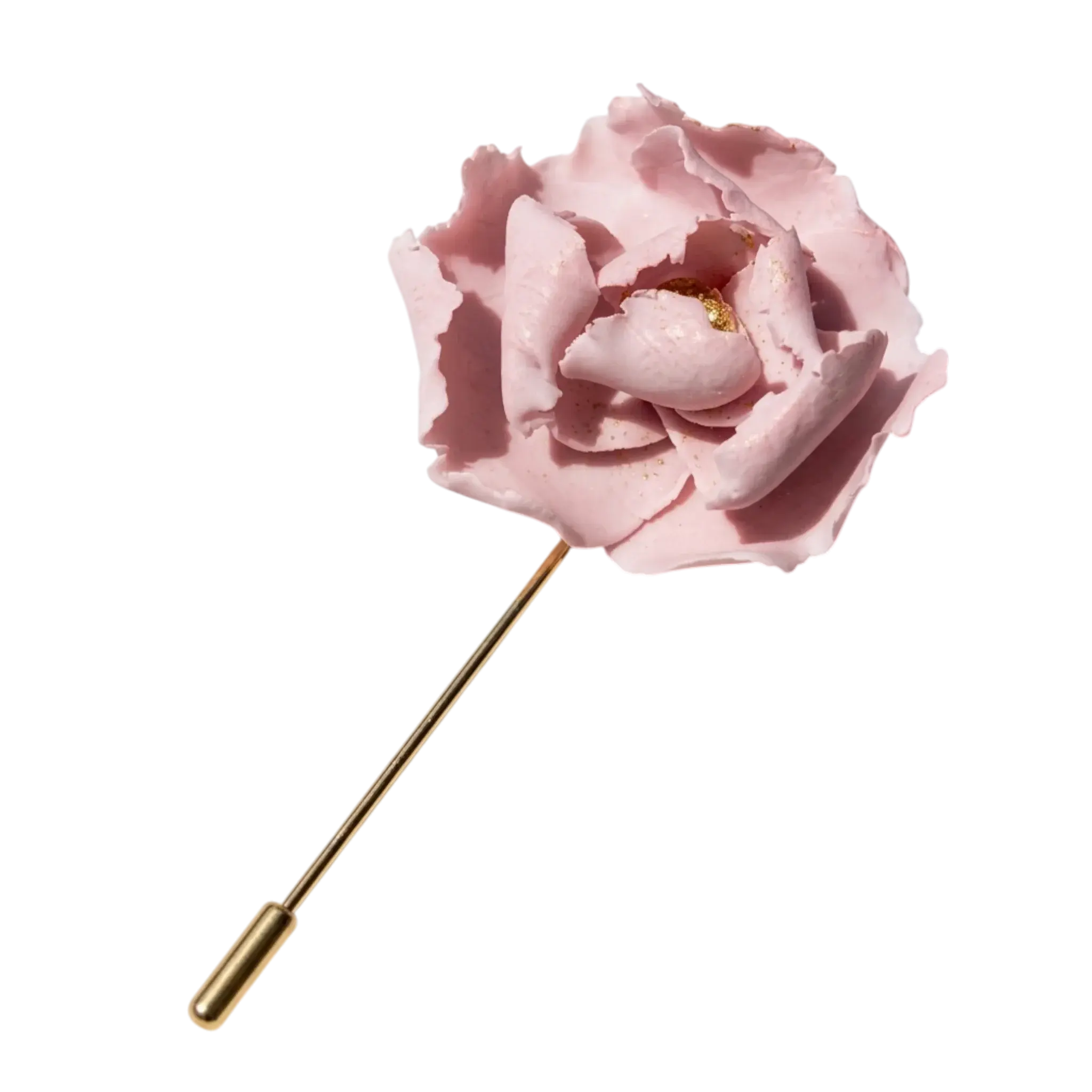 Rosé Velvet  - Artisan Couture  Broş  | JAYA