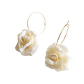Pure Rose Hoops  - Artisan Couture  Küpe  | JAYA
