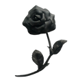 Noir Rose Sculpture  - Artisan Couture  Broş  | JAYA