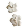 Pure Jasmine Artisan Earrings  - Artisan Couture  Kupe  | JAYA