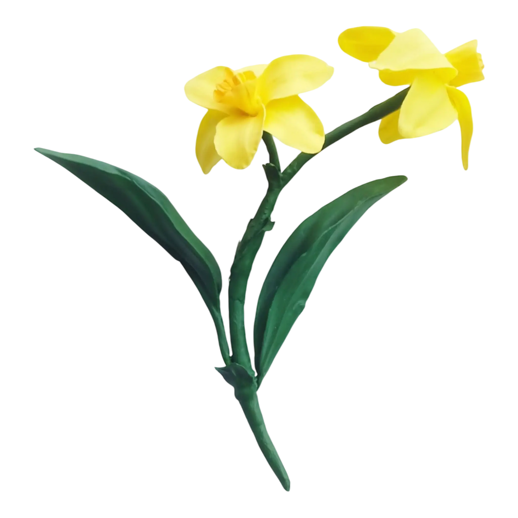Golden Daffodil  - Artisan Couture  Broş  | JAYA