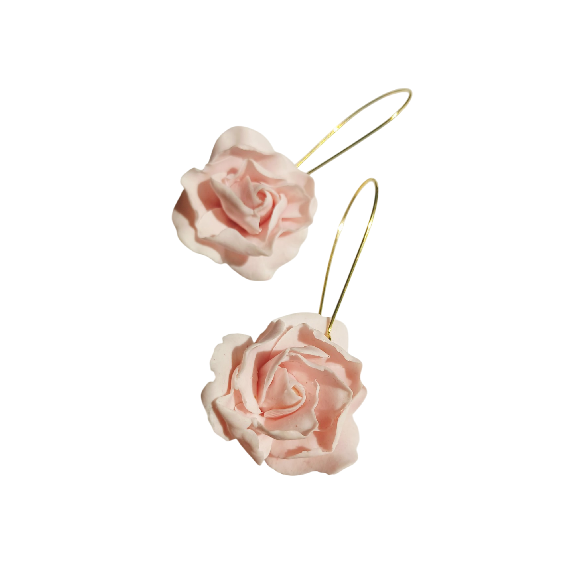 Blush Rose Drop Earrings  - Artisan Couture  Küpe  | JAYA