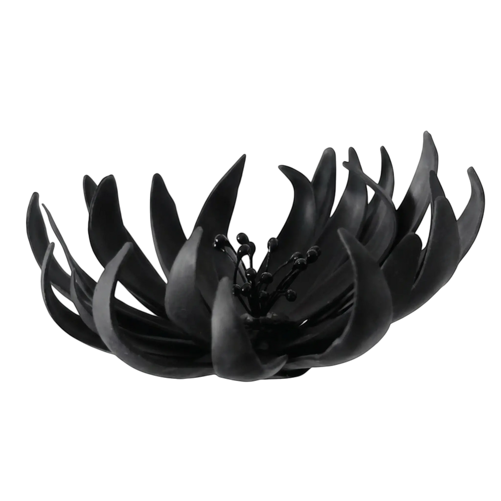 Black Dahlia  - Artisan Couture  Broş  | JAYA