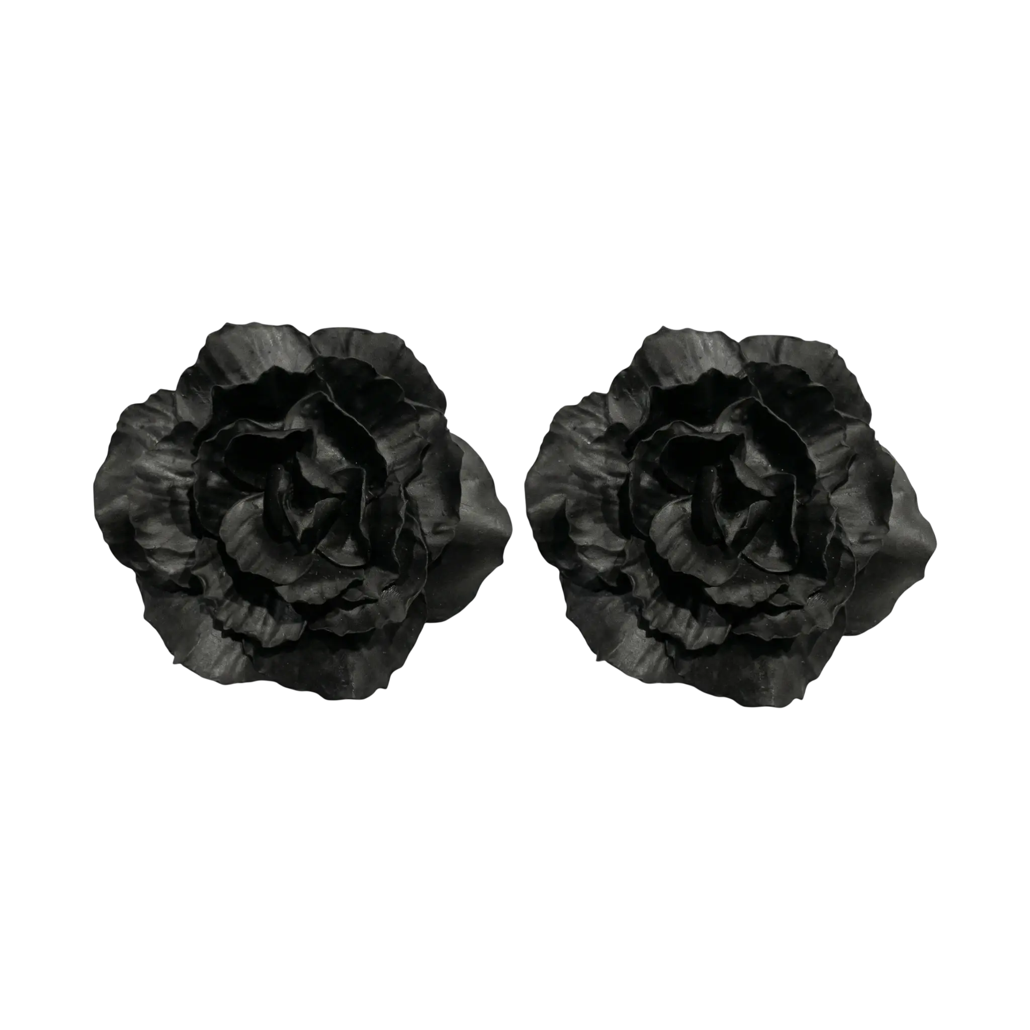 Noir Rose Duo  - Artisan Couture  Broş  | JAYA