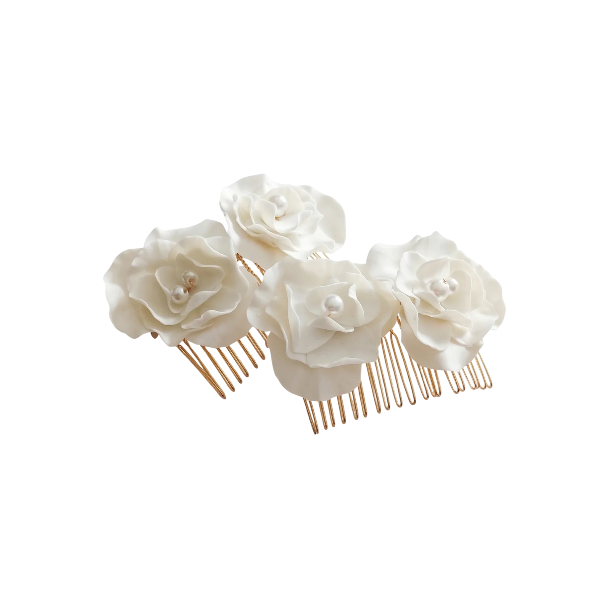 White Pearl Blossom  - Artisan Couture  Toka  | JAYA