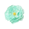 Mint Peony Blossom Clip