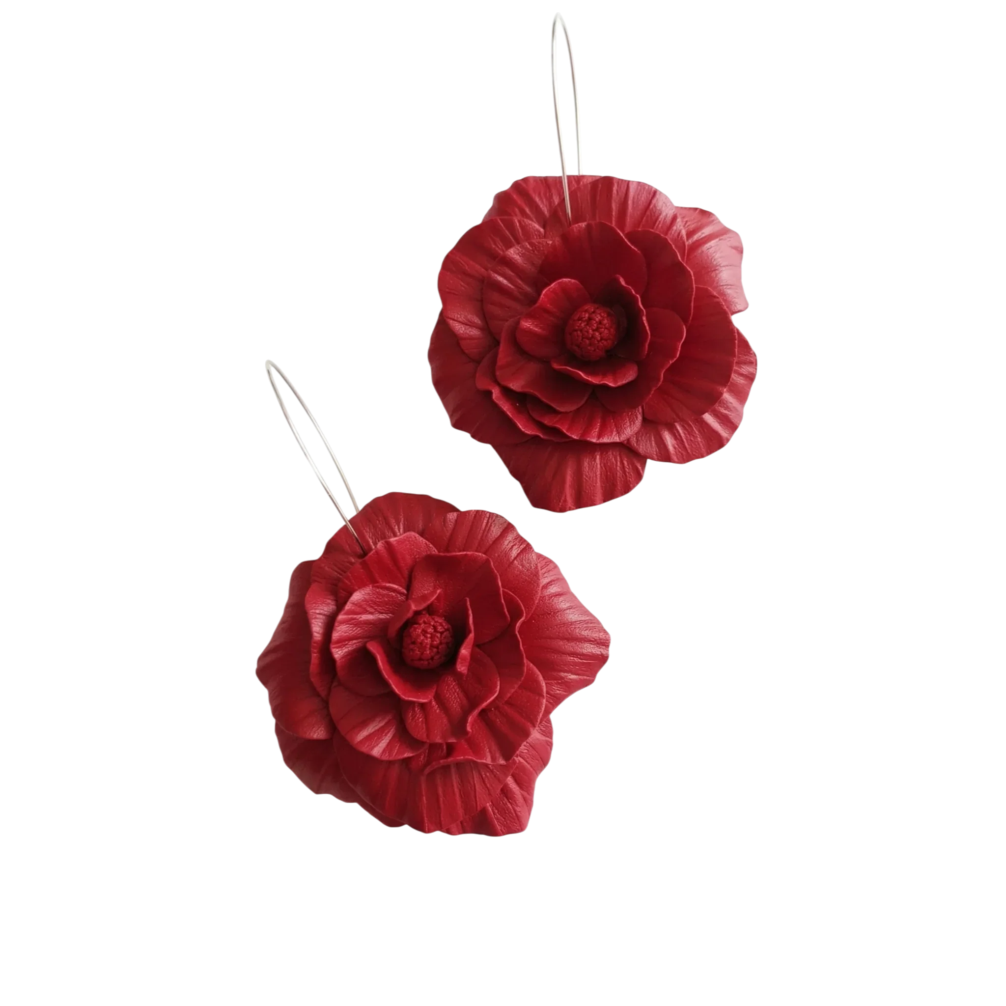 Red Blossom  - Artisan Couture  Küpe  | JAYA